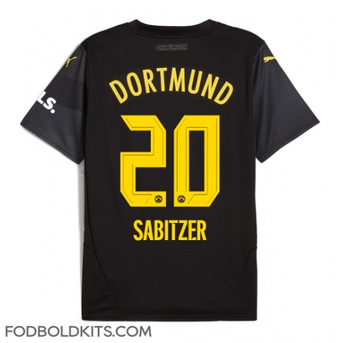 Borussia Dortmund Marcel Sabitzer #20 Udebanetrøje 2024-25 Kortærmet